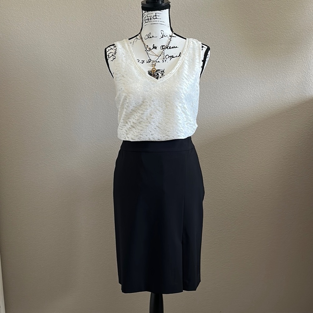 White House | Black Market Black Pencil Skirt